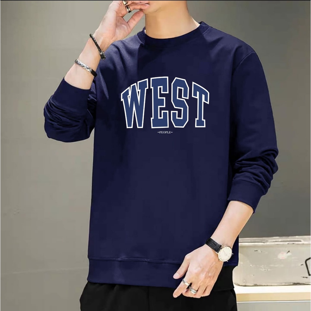 AMOSJKT28/ATASAN LENGAN PNJANG/BAJU PRIA WANITA/JUMPER SWEATER WEST