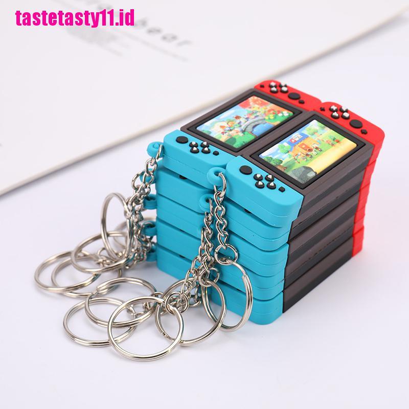 【TTID】2020 New Nintendo Switch Car Keyring  Fashion Soft Rubber PVC Key Chains