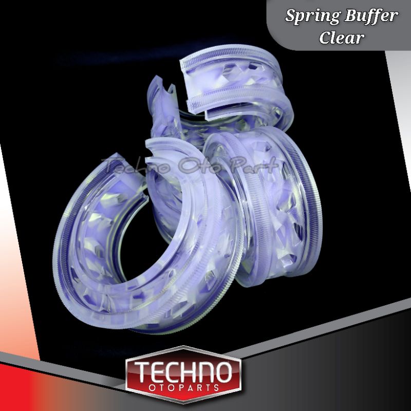 Paket Spring Buffer Stabilizer Clear Suzuki APV Arena/Luxury Depan dan Belakang