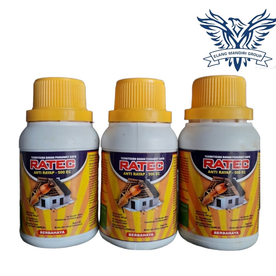 Termitisida Ratec Parasifos 500EC 100ml  Bahan Pengawet Kayu Dari Rayap