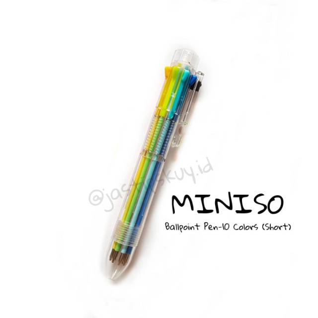 

MINISO 10 Colors Pen multicolor