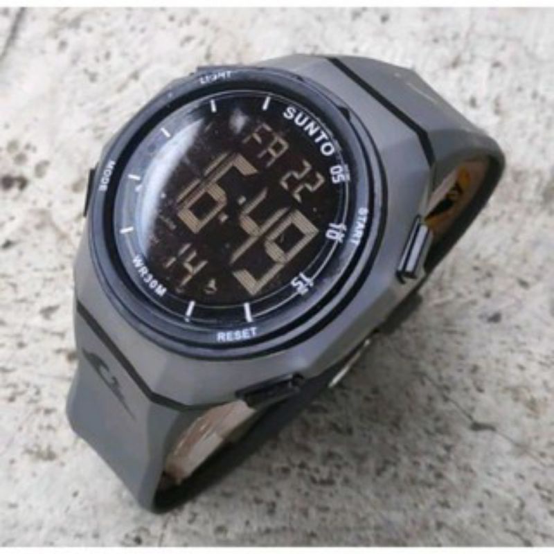 (Terima Cod)Jam Tangan Pria Sunto Quick Strap Rubber(Dikirim Jakarta)