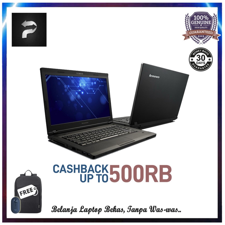 Laptop Lenovo K49/E49 i5 GEN 3 NVIDIA RAM 8 SSD 256GB - Second Murah - 4GB 320GB