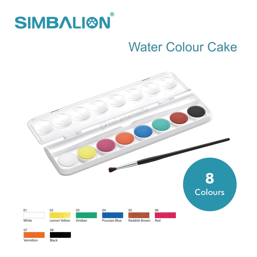 Simbalion Watercolor Cakes 8