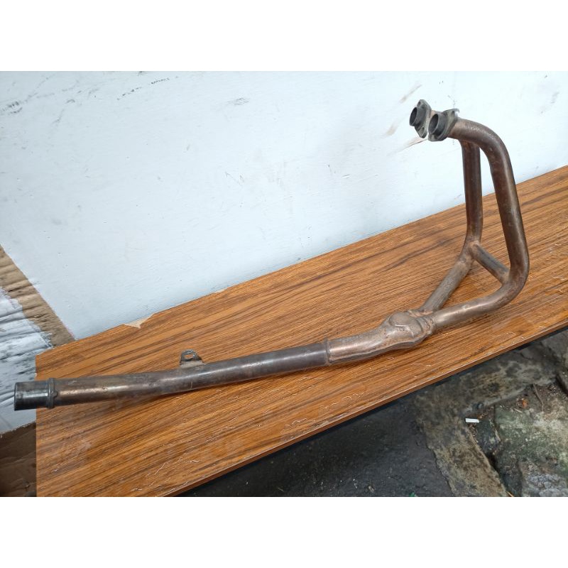 Pipa ninja 250 karburator ninja 250 karbu lama leheran knalpot original ori copotan w