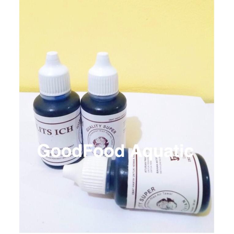 Blits Ich 30 ml Obat biru obat White Spot pada ikan methylene blue