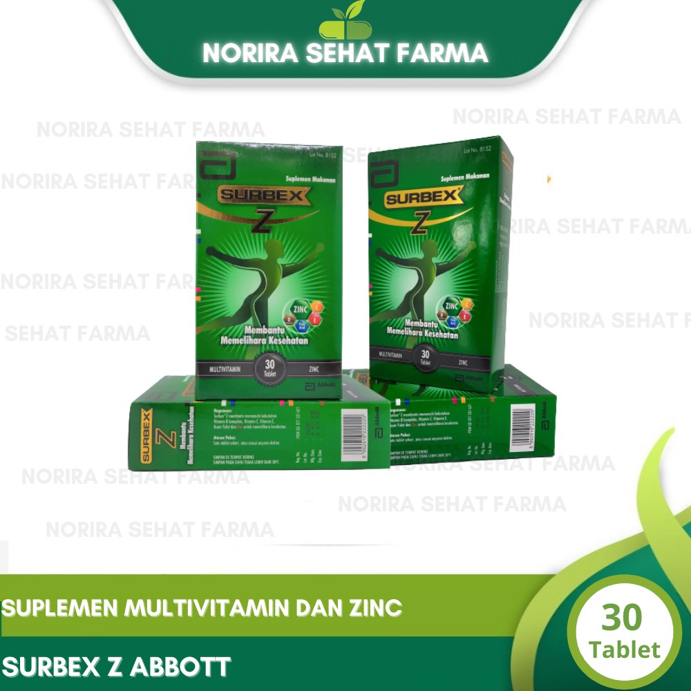 Surbex Z Tablet Box isi 30 Tablet/Surbex/Abbott