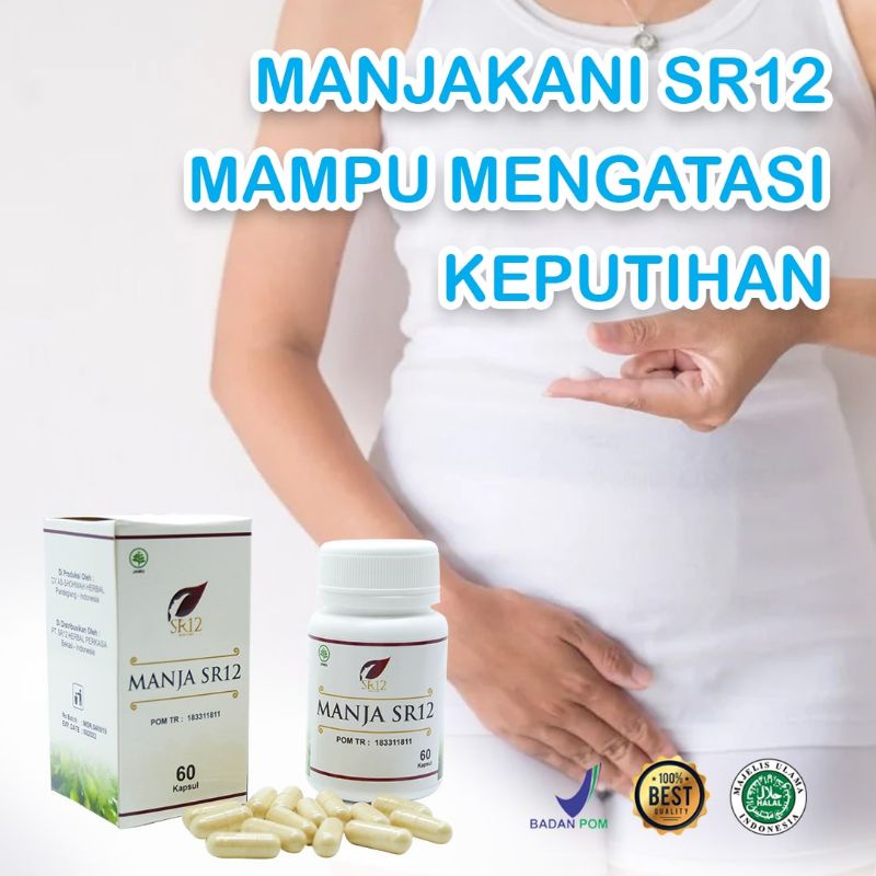 SR12 Manjakani Obat Keputihan Herbal - Pelancar Telat Haid - Merapatkan