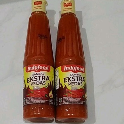

INDOFOOD pedas / extra pedas / pedas dahsyat sambal 275 ml