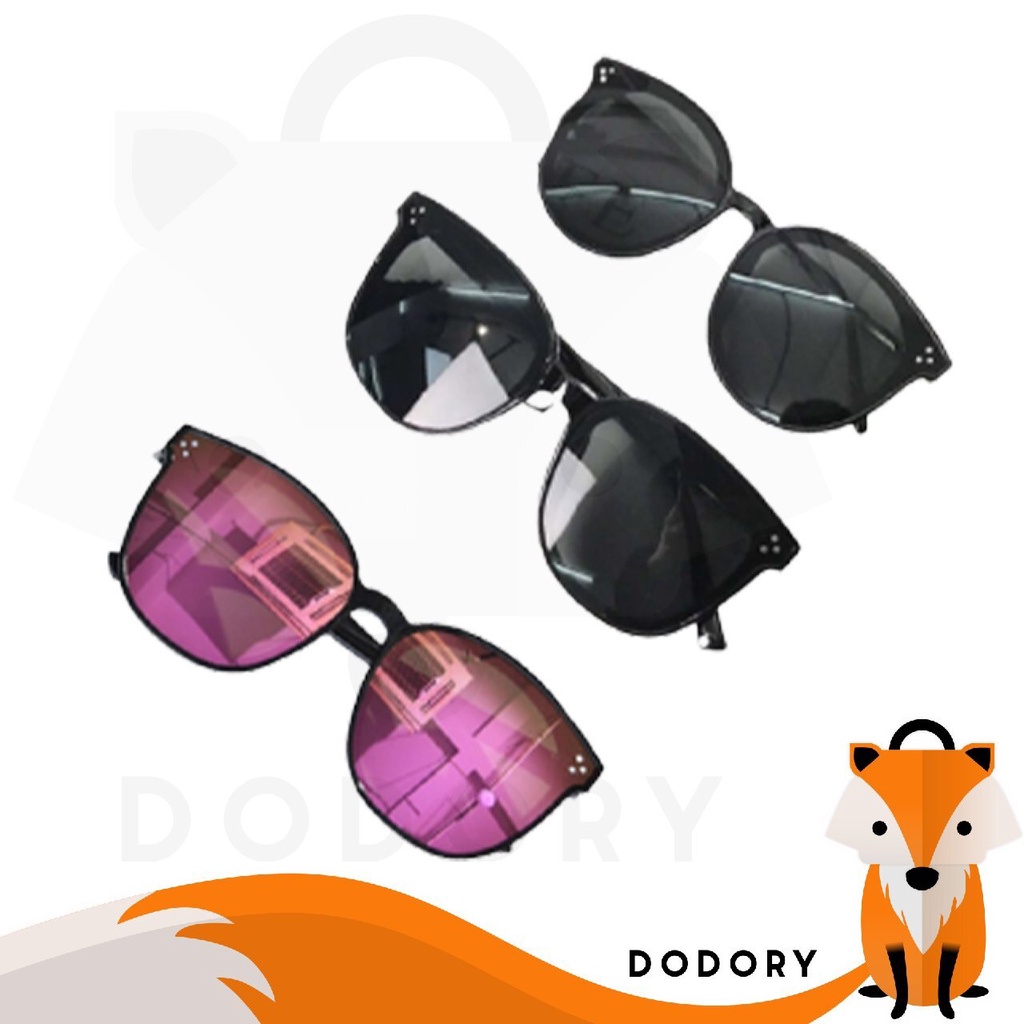 DODORY K401 Kacamata Hitam Pria Kacamata Matahari Wanita Sunglasses Fashion