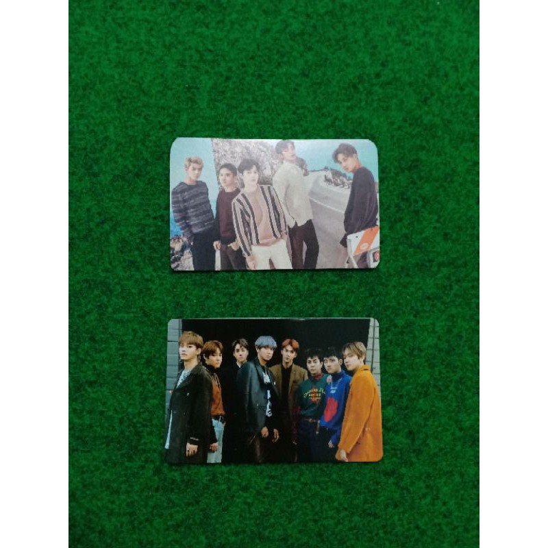 PHOTOCARD GRUP BINDER TEMPO EXO // PHOTOCARD SG EXO 2017 GRUP
