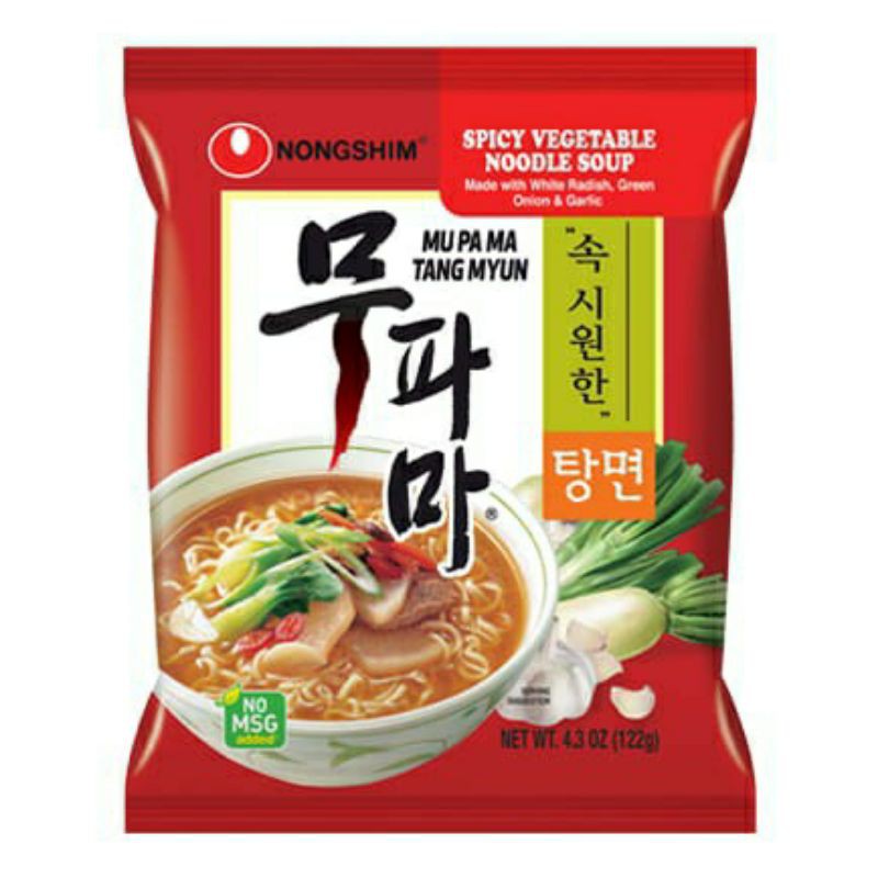

NONGSHIM MUPAMA TANGMYUN 122 gr No MSG - RAMYEON RAMYUN RAMEN