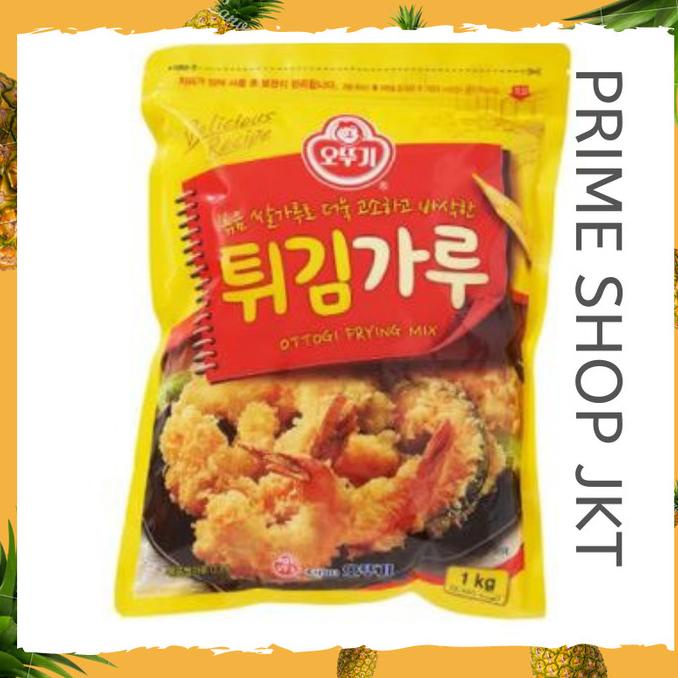 

vikriyansatyaveta5694 Ottogi Frying Mix - Tepung Bumbu Korea 1 kg TERLARIS TERPERCAYA ORIGINAL