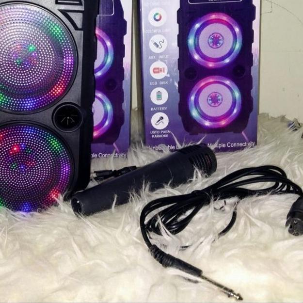 ☆ Speaker bluetooth SQ-2008 / SQ-2009 Free Mic speaker SQ2008 / SQ2009 type besar bass super 2008 / 