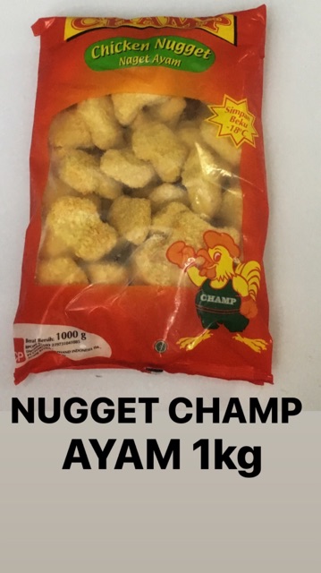 Chicken Nugget Champ 1kg / 500gr / 250gr