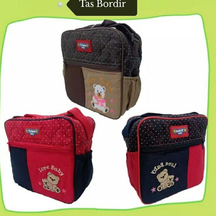 TAS BAYI KECIL - TAS SAKU BORDIR - TAS TRINA BABY ‣ FFK.26Au22ᶠ
