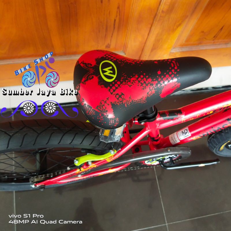 Sepeda BMX 20 Inch Wimcycle BigFoot + Free Botol Minum