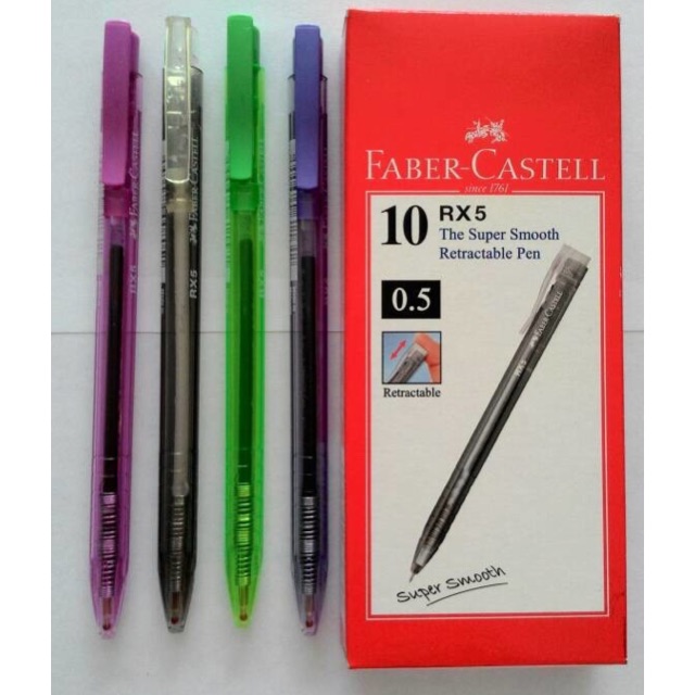 

Pulpen/Ballpoint Faber Castell RX5 0,5mm