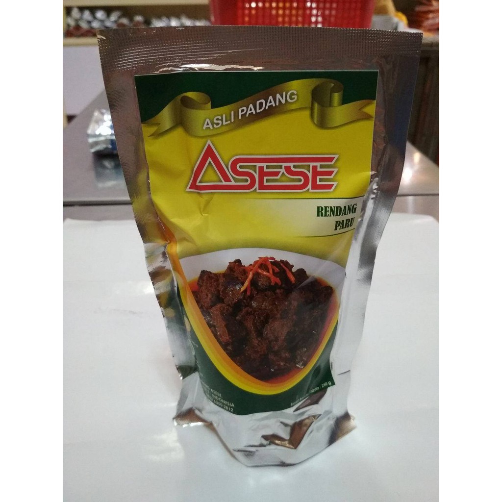 

Rendang Paru Basah Asese 250 gram