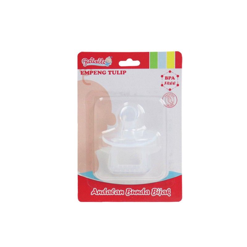 Reliable Empeng Tulip / Camelia Full Silicone Empeng Gepeng