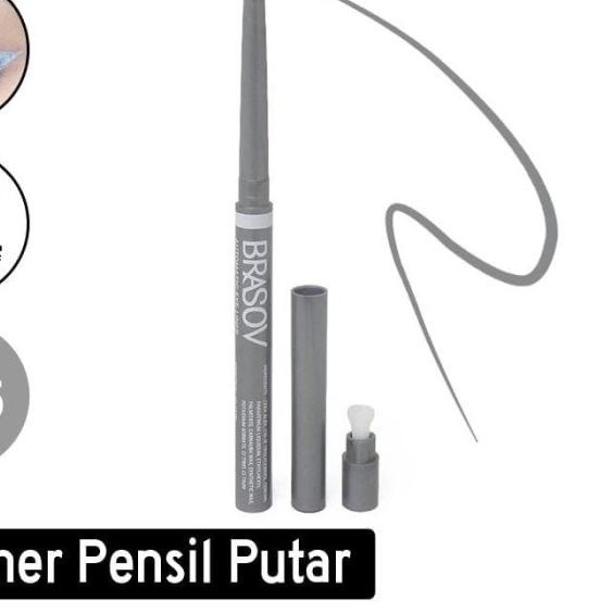 ❀ Eyeliner Waterproof Automatic Brasov - Putih ➳