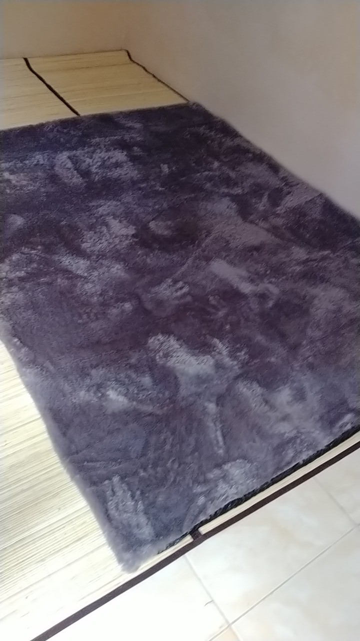 [lantai]karpet Bulu Rasfur 200 X 150 X Tebal 3.5 Cm Anti Slip Isi Busa Empuk Anti Rontok