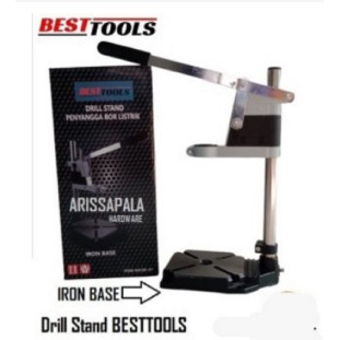 STAND DRILL DUDUKAN MESIN BOR BESTTOOLS HI GRADE IRON BASE