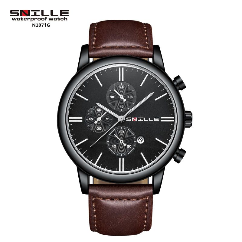 JAM TANGAN PRIA SNILLE N1071G ORIGINAL WATERPROOF 1ATM TAHAN AIR