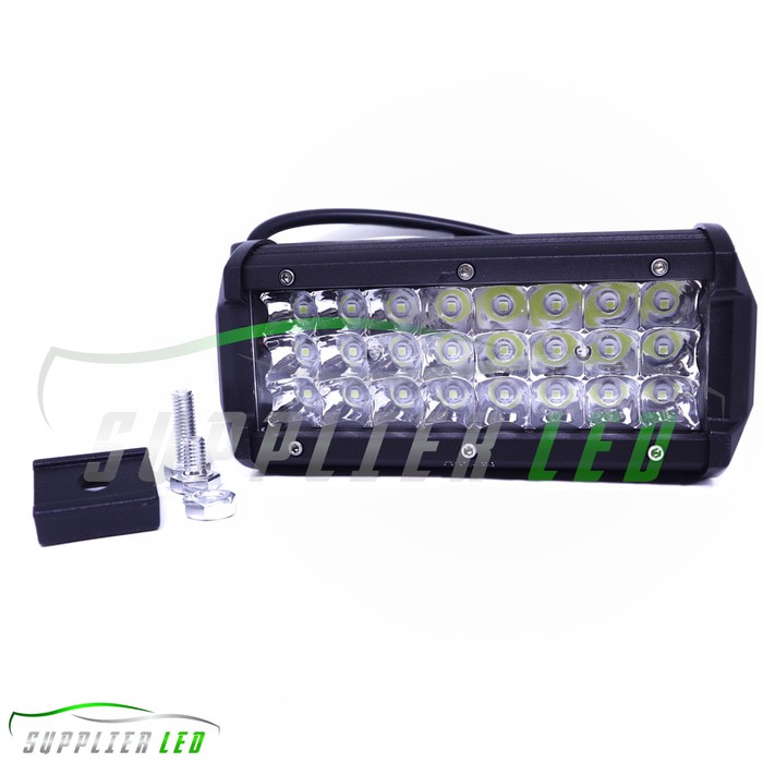 Lampu Tembak Sorot OFFROAD Motor Mobil 24 Mata 3 Susun 72 Watt
