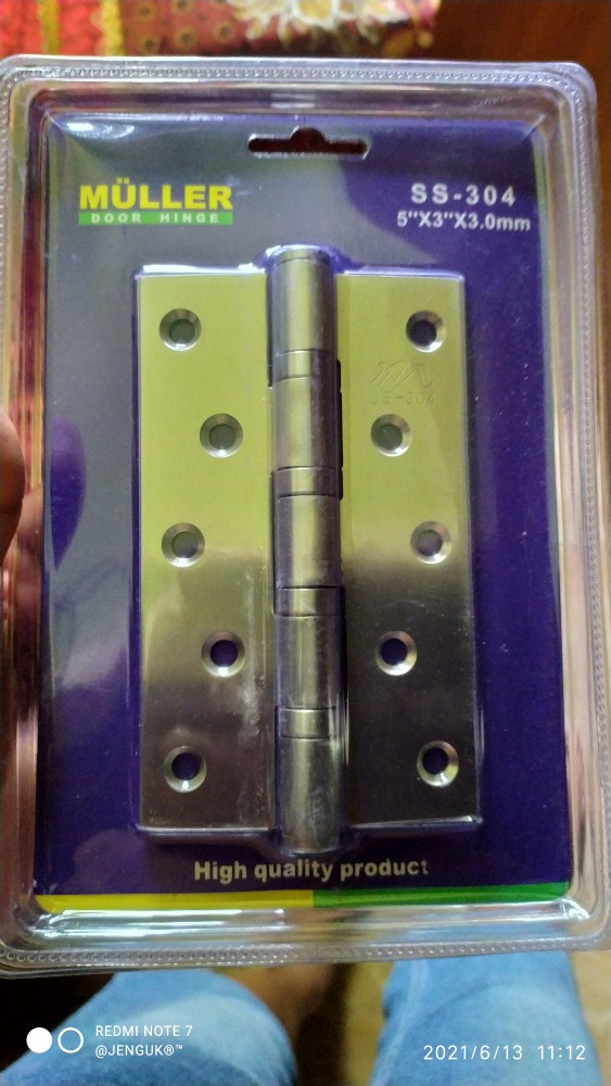 Engsel Muller Stainless Steel Ukuran  3 Inch 4 Inch 5 Inch / Engsel Muller