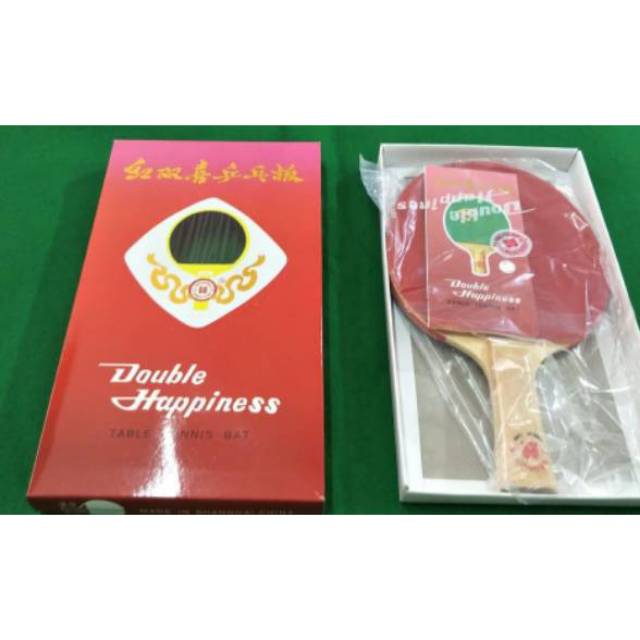 Bat tenis meja / bet pingpong Double Happiness 1832