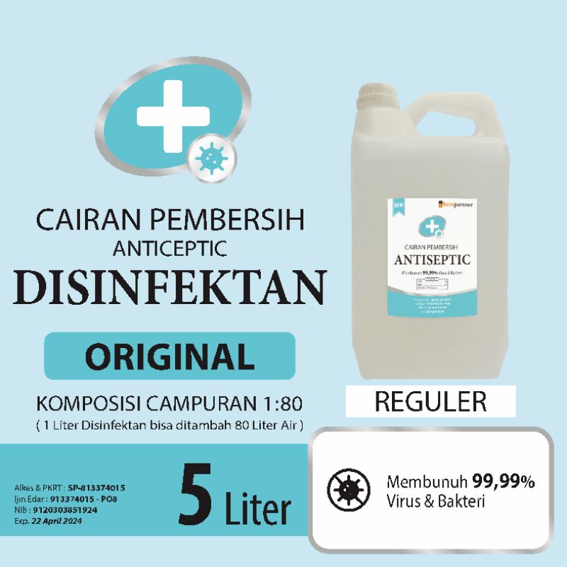 Disinfektan aneka aroma jurigen 5 liter