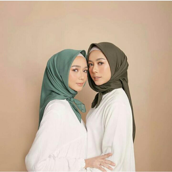 Diario - Hijab Wanita Plain Scarf Voal Green Series | Shopee Indonesia