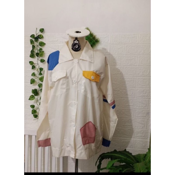 Jaket parasut all size/distro bandung