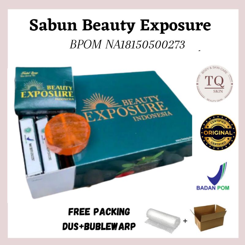 Sabun bexindo exposure ORI BPOM embos berlogo sabun cuci muka jerawat pemutih