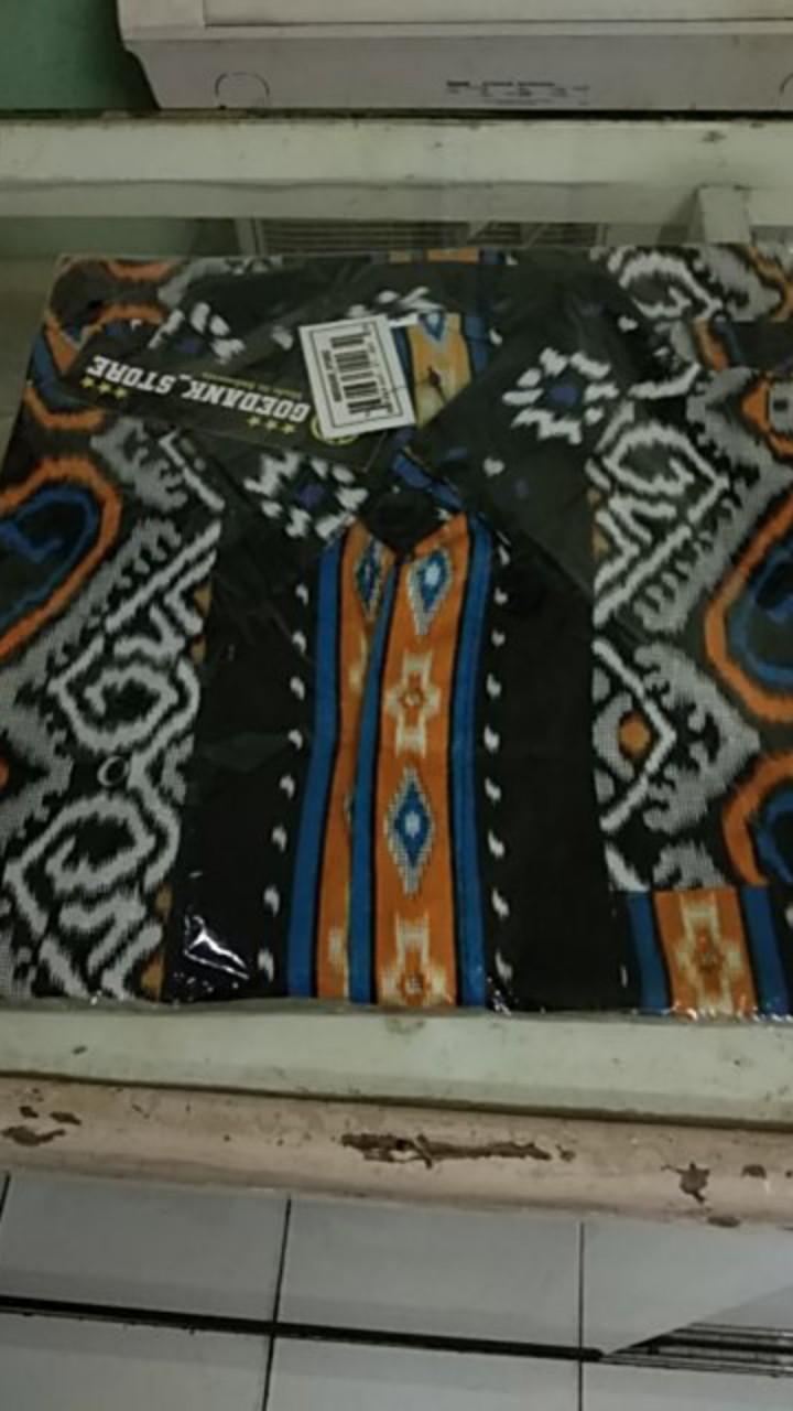Goedank Store Hrb026 Kenongo Hem Kemeja Batik Pria Katun Primis Premium Halus M L Xl Xxl