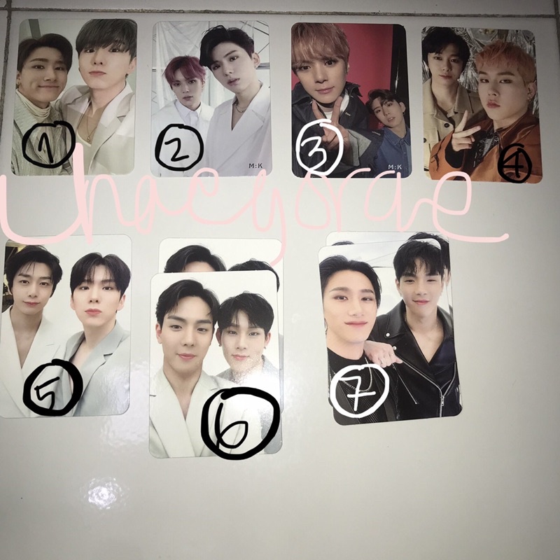 MONSTA X PHOTOCARD