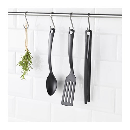 GNARP Set 3 unit peralatan dapur, hitam