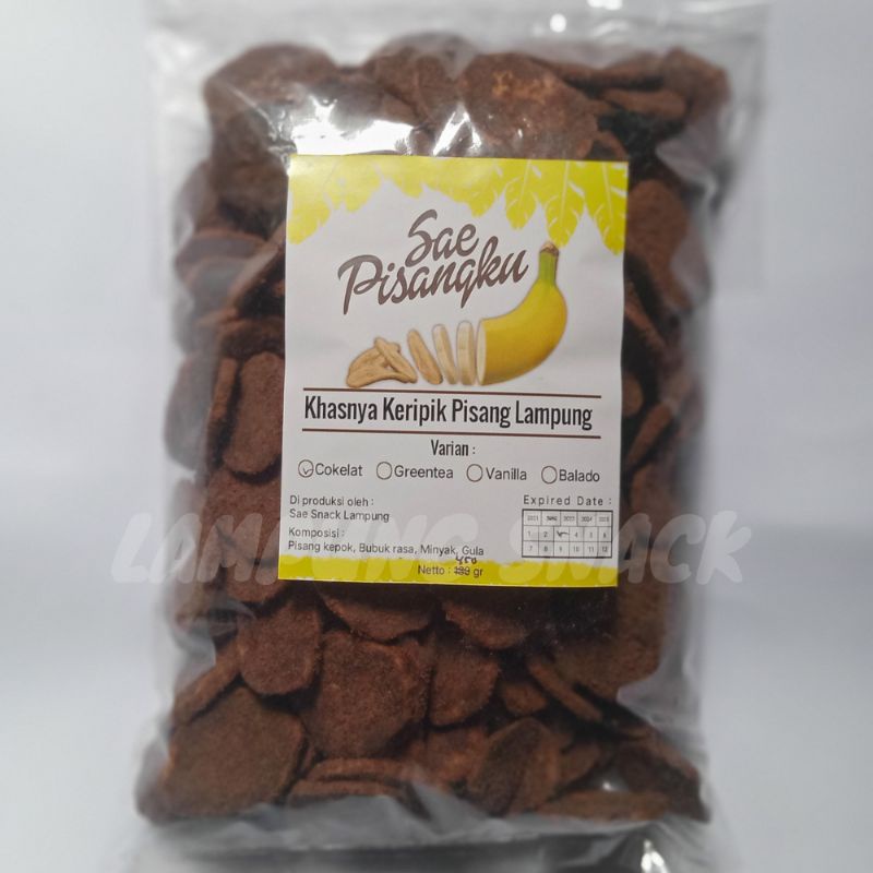 kripik pisang coklat 450gram pisang coklat kiloan kripik pisang coklat kiloan khas Lampung