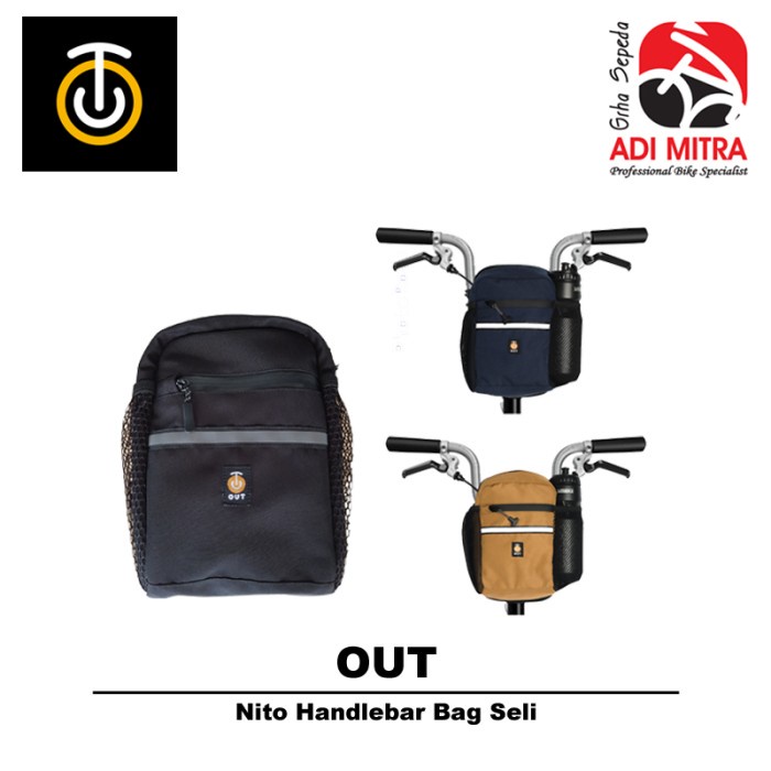 OUT Nito Handlebar Bag Seli Tas Handlebar Sepeda Lipat
