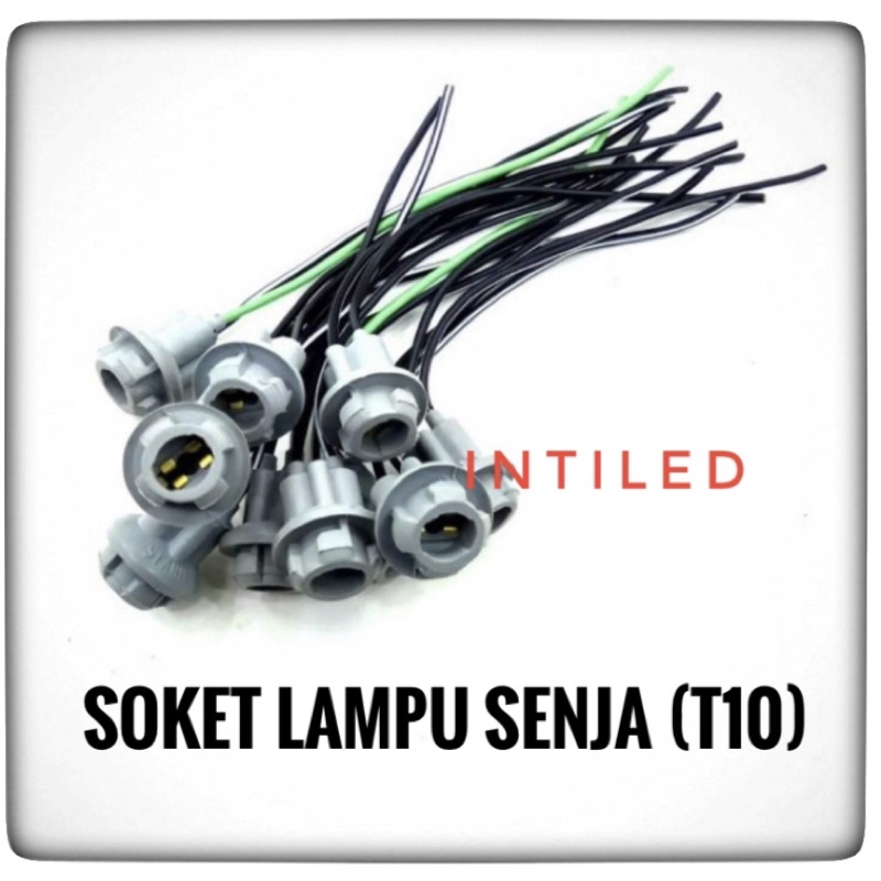 SOKET LAMPU SENJA / DUDUKAN BOHLAM TANCEP (T10)