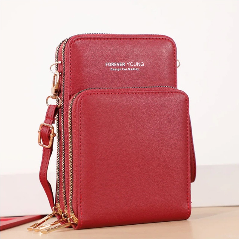 Tas Hp Selempang Wanita Remaja Multifungsi Forever Young Model Import Korea Kekinian Terbaru 2022