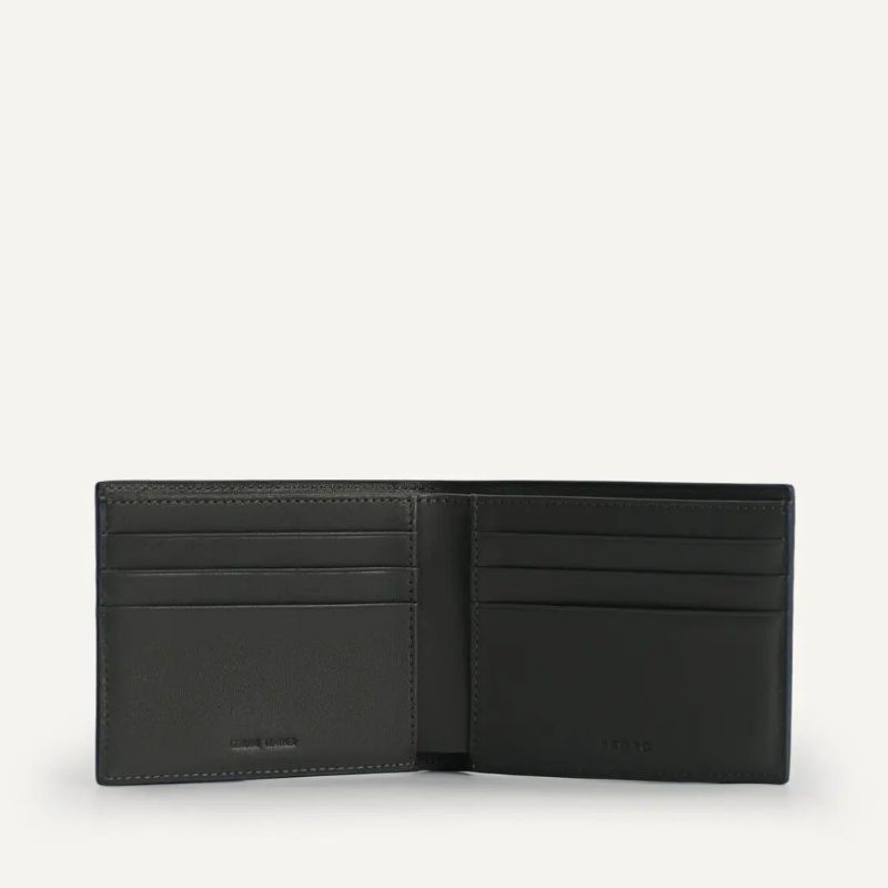 11.11 SALE | PDRO Men Textured Leather Bi-Fold Wallet with Insert