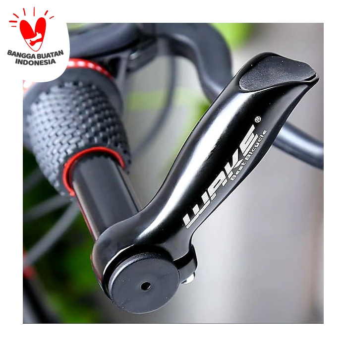 BAR END/TANDUK STANG SEPEDA WAKE ALLOY - ASESORIS SEPEDA