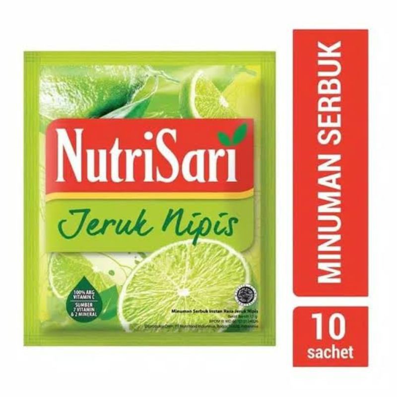 

NUTRISARI JERUK NIPIS PER 10 SACHET