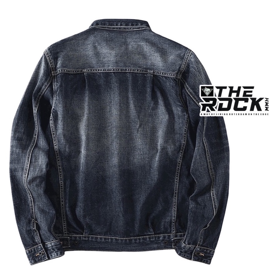 JEANS JAKET THE RDCK | JAKET JEANS OVERSIZE WANITA PRIA PREMIUM