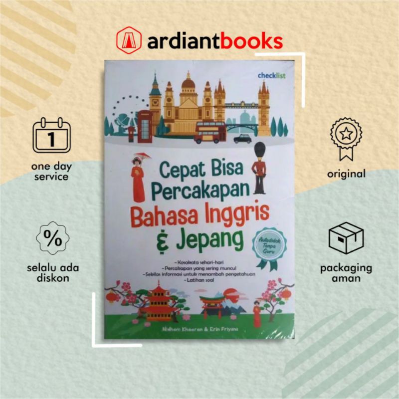 Buku Belajar Bahasa Cepat Bisa Percakapan Bahasa Inggris Jepang Shopee Indonesia