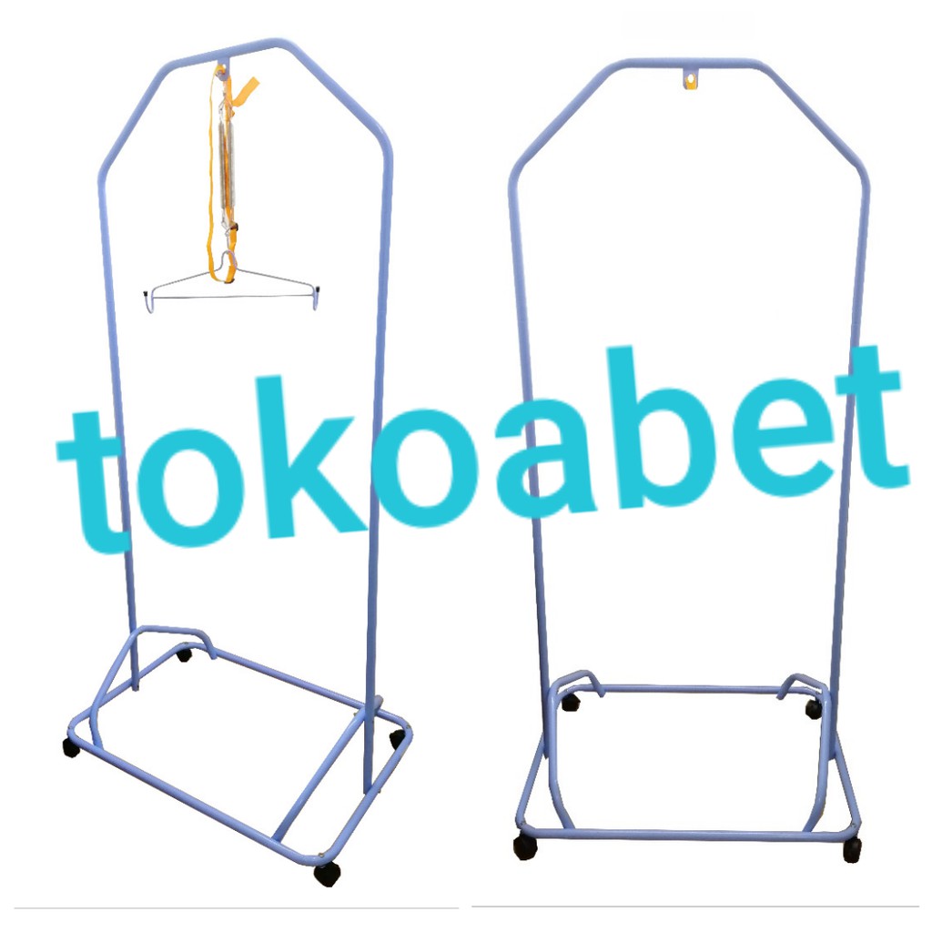 Kerangka Tiang Ayunan Bayi alias Baby Cradle Stand Merk POLAR Type EPOXY(CAT) #tokoabet