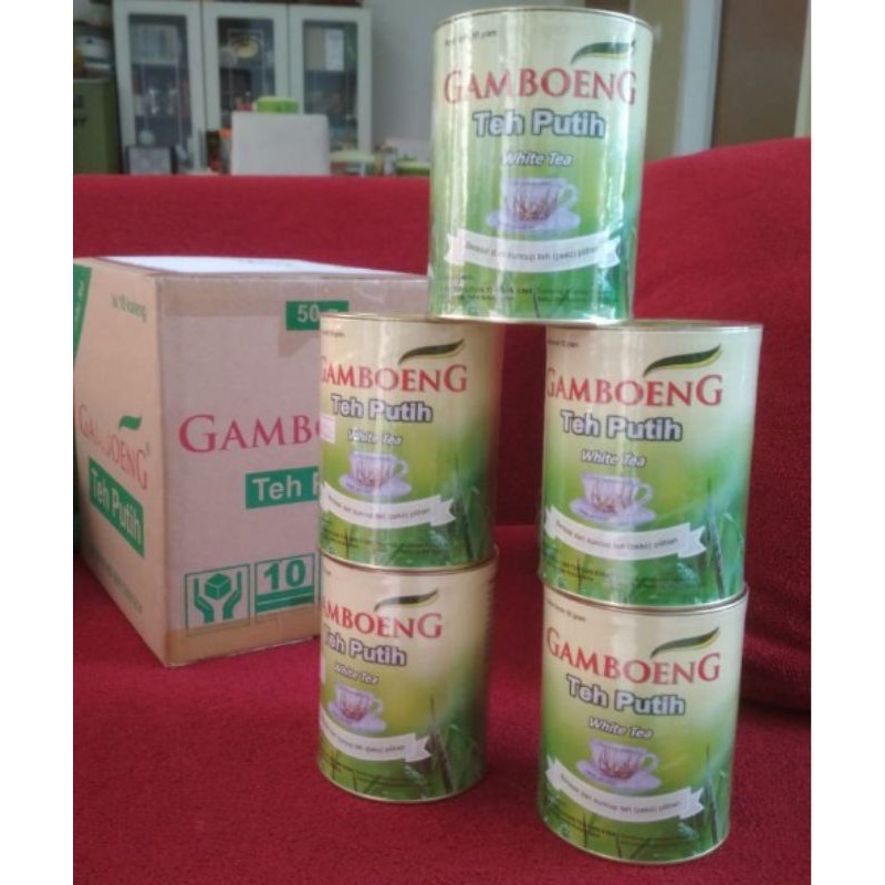 

Gamboeng White Tea kemasan refill berat 50 gram