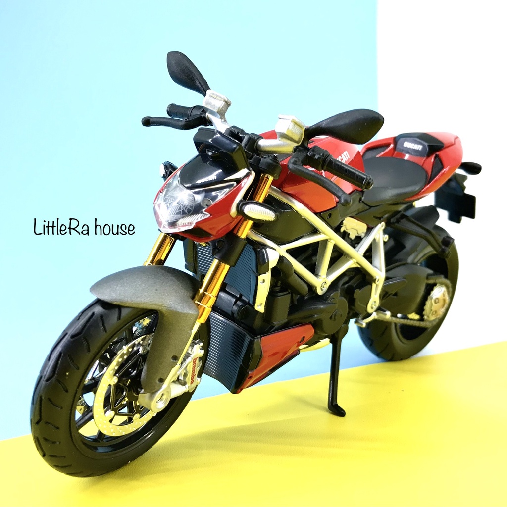Diecast Motor Ducati Mod Streetfighter S Skala 1:12 by Maisto |  Produk Official Ducati